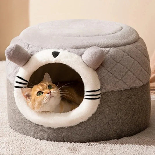 2 in1 Pet Thermo-Pet Nest Heated Cat Bed