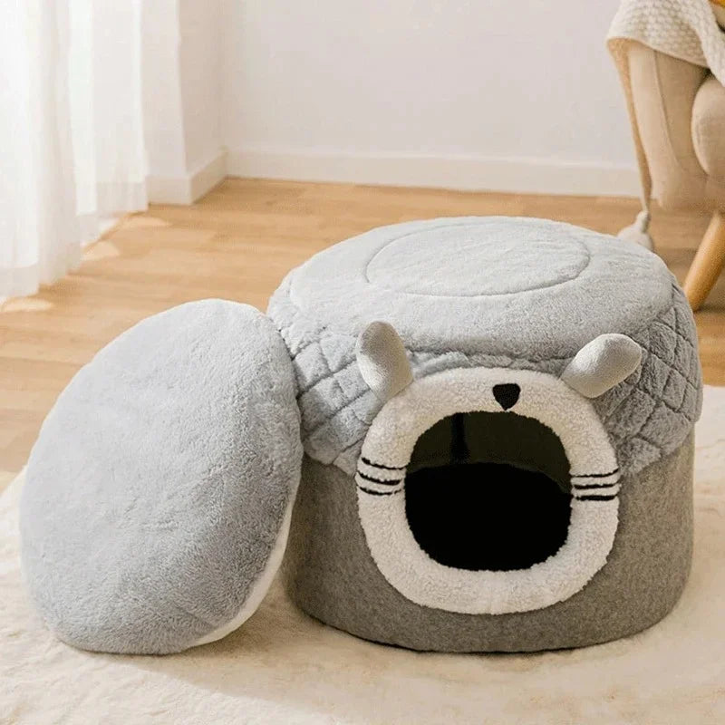 2 in1 Pet Thermo-Pet Nest Heated Cat Bed