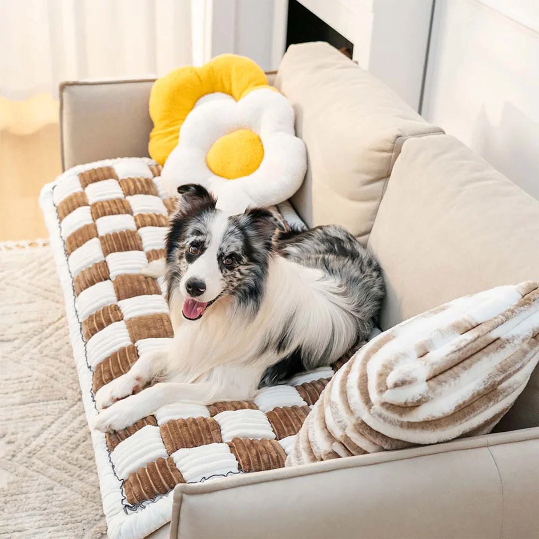 Fuzzy Pet Dog Mat Bed Couch Cover