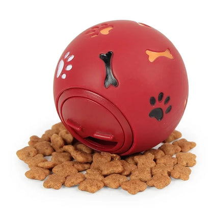 Rubber Ball Chew Food Dispenser