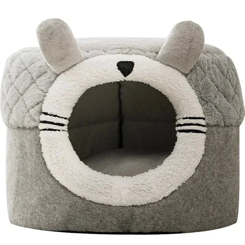 2 in1 Pet Thermo-Pet Nest Heated Cat Bed